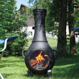 Pine Chiminea