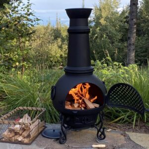 Blue Rooster Gatsby Chiminea