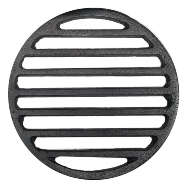 Single piece fire or cooking grate