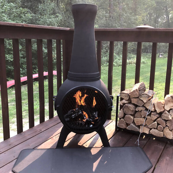 Prairie Fire Wood Deck